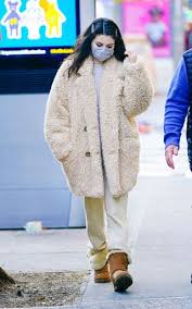 Selena gomez is using her platform to do some good. See Selena Gomez S Two New Winter Outfits In New York City
