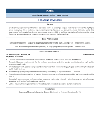 Lists a minimum of three years of experience working as a front end developer includes an educational qualifications in web design, computer science or a related field Front End Developer Resume Example Template For 2021 Zipjob