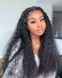 Pin By N I C I On Yswigs Curly Lace Wigs Curly Lace Front Wigs Curly Lace Frontal Curly Hair Styles