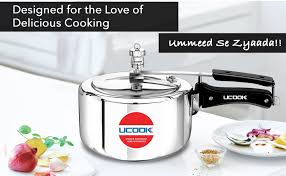 Just combine the ingredients in the pot, cover it, lock the lid, press a few buttons and voila — this countertop appliance takes care of all the heavy lifting. Buy Ucook Premier Aluminium Inner Lid Pressure Cooker 10 Litre Silver Online At Low Prices In India Amazon In