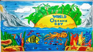 Choose your favorite world oceans day designs and purchase them as wall art, home decor, phone cases, tote bags, and more! World Ocean Day Drawing Easy How To Draw World Ocean Day Poster L World Ocean Day Poster Youtube