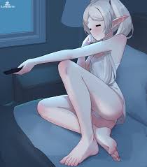 🔞[Галерея] Frieren watching TV | | Truyen-Hentai.com