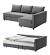 Living Room Small Corner Sofa