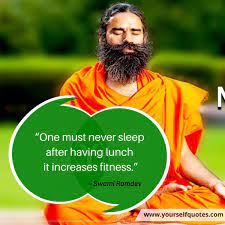 Yoga Guru Swami Ramdev Baba Wisdom Quotes Wisdom Quotes Yoga Guru Be Yourself Quotes