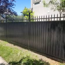 Fabricated to offer to provide attractive privacy slat accompanied by diamond top peak style. Aluminum Fence Panels Canada Buy Aluminum Fencing Online In Gta