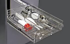 Ss Cutlery Basket Kitchen Drawer Basket कटलर दर ज ब स क ट कटलर ड र वर ब स क ट कटलर व ल दर ज क ब स क ट In Graham Firth Compound Mumbai Sleek International Private Limited Id 10261479633
