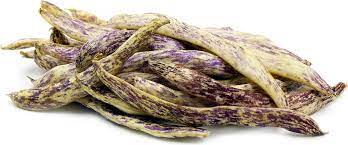 The Dragon Tongue Bean Can Be Utilized At Multiple Stages Of Maturity When Harvested Young The Entire Bean Pod Seeds Ar Dragon Tongue Beans Long Bean Beans