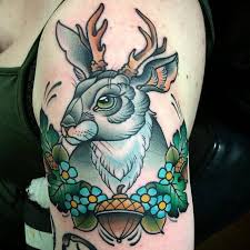 55 Gorgeous Rabbit Tattoo Designs Designwrld Rabbit Tattoos Tattoos Girly Tattoos