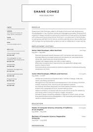 Consider if you were on the. Web Developer Resume Examples Writing Tips 2021 Free Guide Resume Io