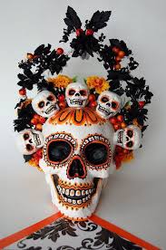 Pin By Katie Gromlovits On Halloween Halloween Skull Decorations Halloween Decorations Party Scary Halloween Party Decor Diy