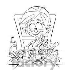 Black And White Plates Clipart Vector Black And White Cartoon Lady Doing The Dishes Clipart Royalty Free Clipart 393665 Black And White Cartoon Black And White Clip Art