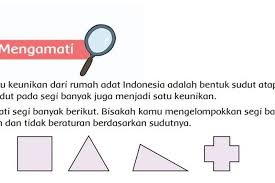 Bukan segibanyak bukan segi banyak adalah bangun tertutup yang tidak hanya terdiri atas garis saja, melainkan dibentuk juga oleh kurva lengkung dan tidak selalu memiliki sudut. Ukurlah Besar Setiap Sudut Pada Segi Banyak Kunci Jawaban Tema 1 Kelas 4 Sd Halaman 140 Kabar Lumajang