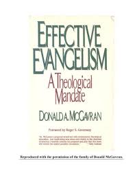 Following is a brief idea on how you can approach writing a proposal. Effective Evangelism Elmer Towns