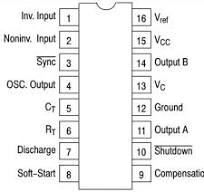 SG3525 Pulse width modulation controller IC: Datasheet, and ...