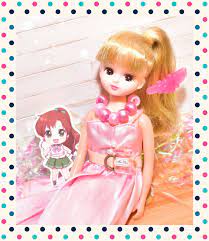 Takara Tomy Licca-chan Rika-chan Doll LD-09 Pink Dress Blond - Etsy