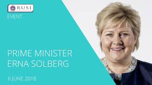 Erna solberg(@ernasolbergofesiell), annikenb'aklund(@urasnotball), user4855332839757(@foryounorge), david mokel(@davidmokel16), politikk.og.debatt.norge(@politikk.og.debatt.norge). Prime Minister Erna Solberg On The Security Policy Challenges Facing Norway And Europe Today Youtube