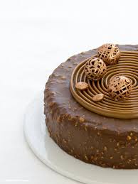 Schoko Erdnuss Torte Entremets Tres Gourmand La Paticesse Der Patisserie Blog Dessert Ideen Kuchen Und Torten Kuchen Ideen