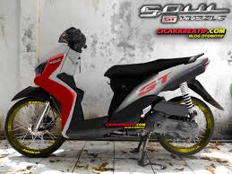 Pengguna motor ini tidak sedikit. Yamah Soul Gt Modif Soul Gt Dengan Velg 17 Dan Warna Yang Lebih Seger Cicakkreatip Com