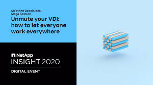 To unmute yourself, click on the same icon again. Unmute Your Vdi Netapp Insight 2020 Netapp Video Library