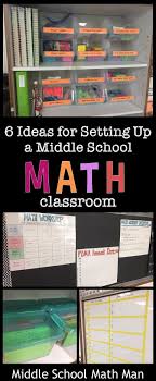 6 Ideas For Setting Up The Middle School Math Classroom The Tpt Blog Middle School Math Classroom Middle School Math Middle School Math Teacher