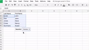 How to separate or (split cell) into multiple cells using text or numbers in excel 2010 2013 2016. How To Split Text Into Columns In Google Sheets Bettercloud Monitor