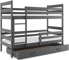 Hochwertige hochbett matratze 140x200cm für kinder mit hohem raumgewicht von 40kg/m³, bis zu 60kg geeignet. Hochbett Etagenbett Mit Bettkasten Matratze Und Lattenrost 190x80 Stockbett Esa Home