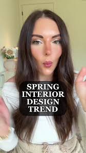 A spring design trend i love! #frontdoordecor #springdecor #homedecortrends  #interiordesigner #outdoordecor