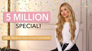 Although you know that i go nuts when it comes to nuts. 5 Million Special Q A Workout Quiz Funny Comments Dennis Prepared A Video For Us Pamela Reif Youtube