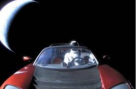 Starman Driving Tesla Roadster Tesla Roadster Falcon Heavy Spacex Falcon Heavy
