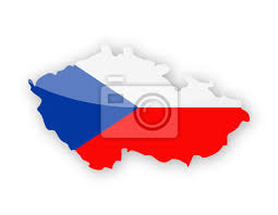 O godle, barwach i hymnie rzeczypospolitej polskiej oraz o pieczęciach państwowych jest nią prostokątny płat. Flaga Republiki Czeskiej Kraju Kontur Ikona Wektor Fototapeta Fototapety Czechy Znaczek Europa Myloview Pl