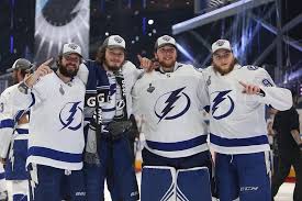 The islanders early in the first period because of an injury. Russia Hockey On Twitter Congratulations To Nikita Kucherov Mikhail Sergachyov Andrei Vasilevskiy And Alexander Volkov Who All Won The Nhl Stanley Cup With The Tampa Bay Lightning Fantastic Achievement Russiahockey Https T Co Udvccwlkss