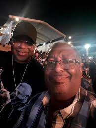 Running into old friend at Detroit jazz fest