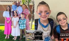 Father speaks out after double tragedy struck when his wife tried to stop  their two kids fighting in the back of the car