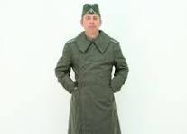 German M43 Greatcoat Late War Colour by Richard Underwood Militaria