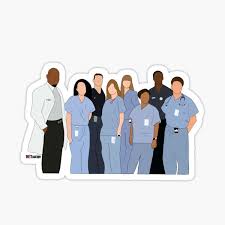 Greys Cast Stickers Redbubble