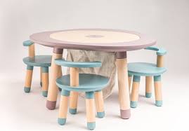 Mutable Transforms From A Design Table Into An All In One Play Table For Children Ages 1 Through 8 Che Childrens Play Table Kids Furniture Design Play Table