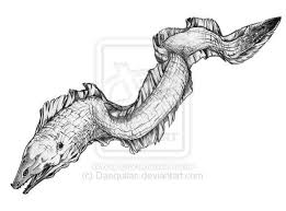 Moray Eel Tattoo Design By Daequitas On Deviantart Underwater Tattoo Aquatic Tattoo Fish Drawings