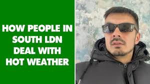 How people in South London deal with hot weather #shorts