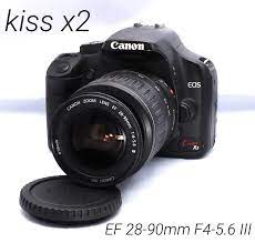 Canon EOS kiss x2 Lens Kit Digital Camera 12.2 MP 3 x Optical Zoom Used  Japan | eBay