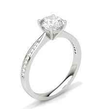 Platinum and white gold are both durable metals which respond to impact, pressure and scratches in different ways. Shop For White Gold Engagement Rings From Diamonds Factory