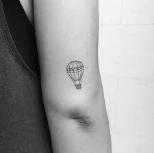 Tattoo Ideas In 2020 Air Balloon Tattoo Balloon Tattoo Hot Air Balloon Tattoo