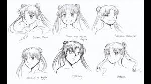 Maybe you would like to learn more about one of these? Evka Draws 1 Character 12 Styles Sailor Moon Youtube