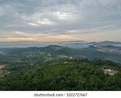 This 78 metres structure is designed in the shape of pyramid and is a proud symbol of putrajaya. Morning Aerial View Taman Rimba Alam Stock Photo Edit Now 1022727667