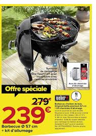 This cheminée weber castorama graphic has 17 dominated colors, which include it makes so beautiful color combination inspired from. Offre Barbecue Charbon De Bois Original Kettle Premium 57 Cm Kit Cheminee D Allumage Weber Chez Castorama