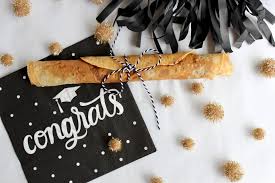 It includes a banner and dizzy danglers for decorating the party space, plus a card . 35 Ideas For Throwing An Amazing Graduation Party Hgtv