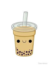 Cute Bubble Tea Sticker By Daanrekers In 2021 Tea Wallpaper Cute Food Drawings Bubble Milk Tea