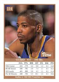 Amazon.com: Basketball NBA 1990-91 SkyBox #114 Vern Fleming #114 NM Pacers  : Everything Else