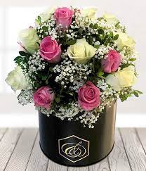 Call us on 01 5355228. The Hat Box Bouquet Teleflorist Ie