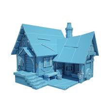Medieval Blacksmith S Forge 3d Model Medieval Houses Medieval Building