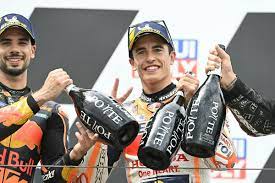 Spain's marc marquez was crowned motogp world champion for the fifth time in six years with a stunning victory in the japanese motogp sunday. Ffyll S3hrpmvm